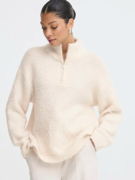B.Young Omanta Half-Zip Jumper