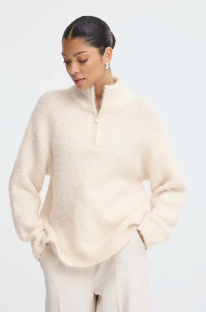 B.Young Omanta Half-Zip Jumper