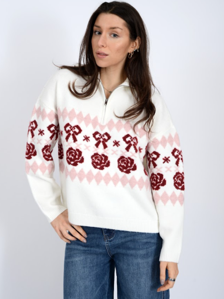 RD Style Giorgia Troyer Neck Pullover