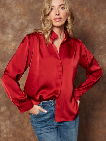 RD Style Balicia Button Up Blouse