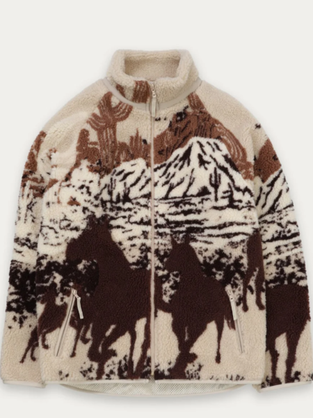 Kuwalla Printed Sherpa Fleece
