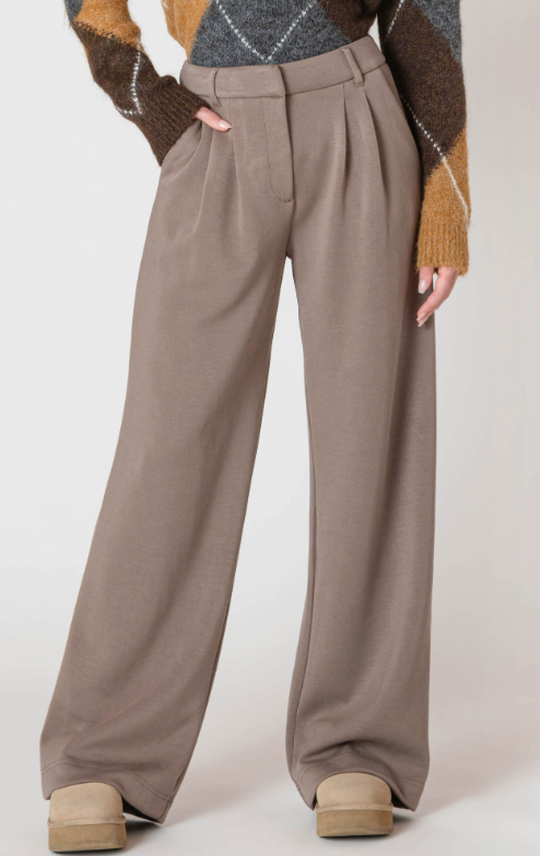 Dex Wide Leg Knit Trouser