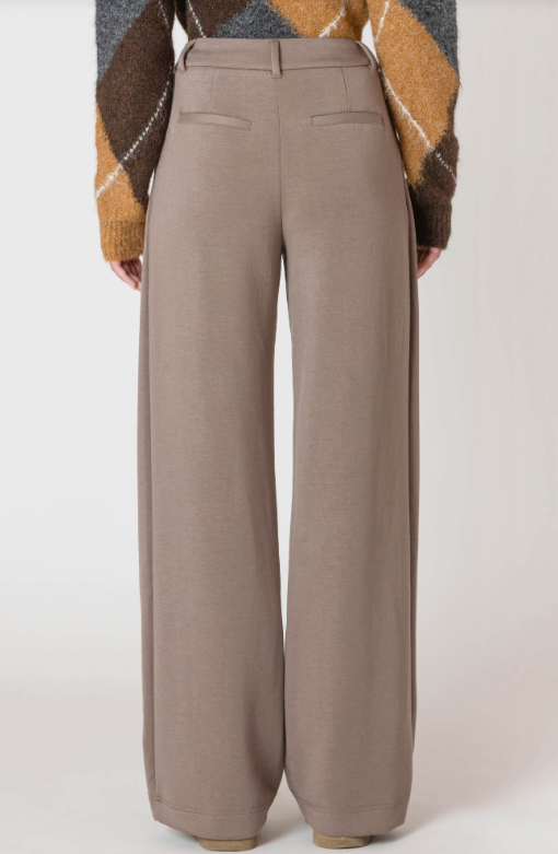 Dex Wide Leg Knit Trouser