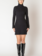 Dex Ribbed Turtleneck Sweater Dress