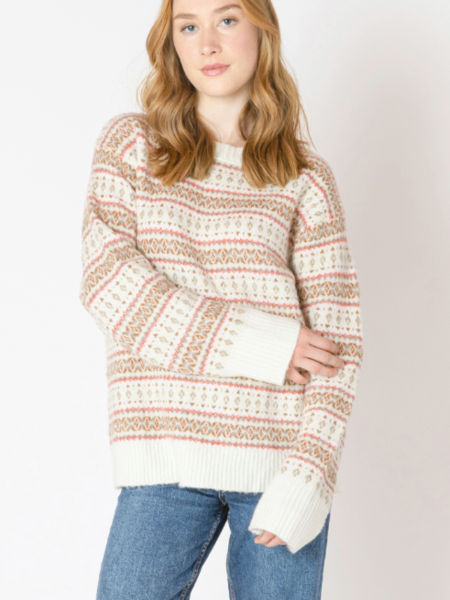 Dex Oversized Patterned Sweater