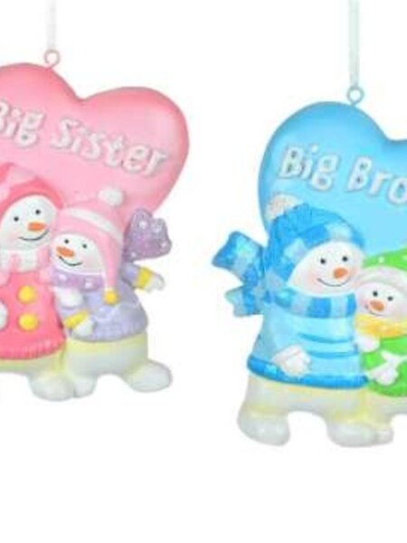 Big Sister/Brother Ornament