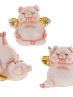 Yoga Angel Pigs 3"