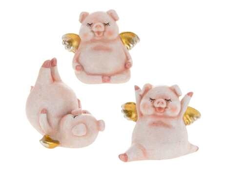 Yoga Angel Pigs 3"