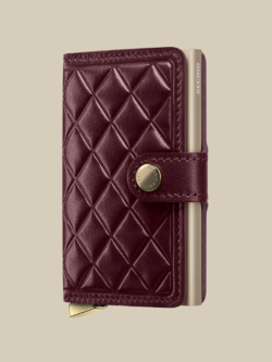 SECRID Mini Wallet Emboss Diamond Premium+