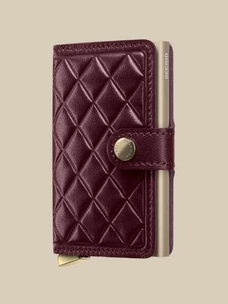 SECRID Mini Wallet Emboss Diamond Premium+