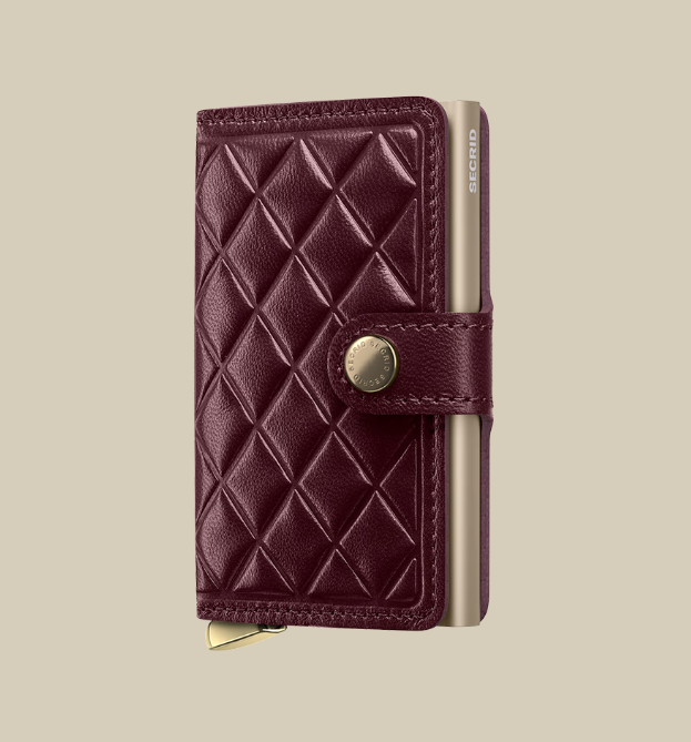 SECRID Mini Wallet Emboss Diamond Prem