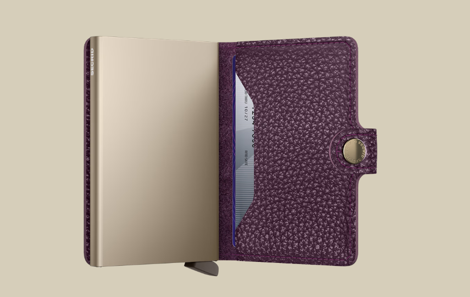 SECRID Mini Wallet Pebble