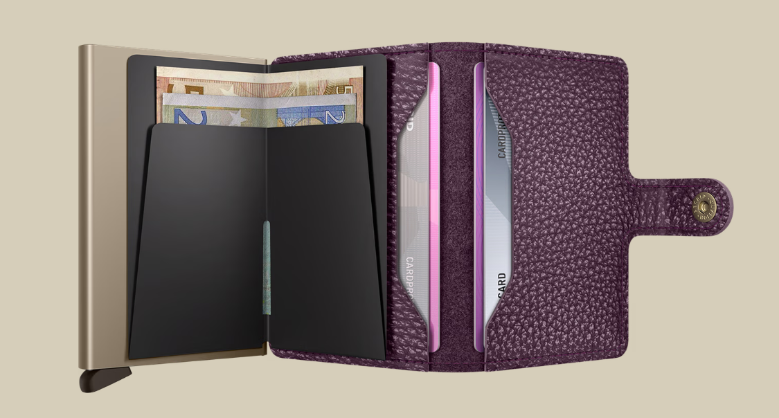 SECRID Mini Wallet Pebble