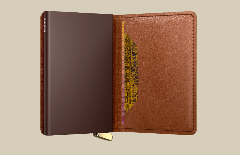 SECRID Slim Wallet Emboss Lines Prem
