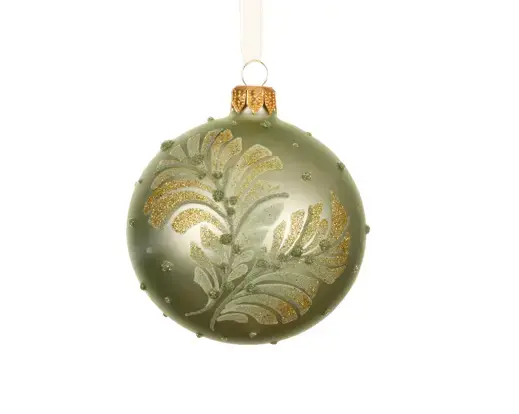 Branch Bauble Green