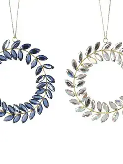 Crystal Wreath Ornament