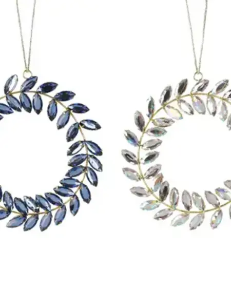Crystal Wreath Ornament