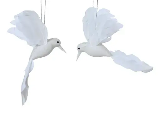 Foam Glitter Bird Ornament