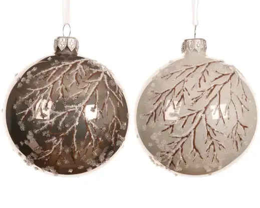 Frosted Branch Bauble