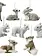 Furry Woodland Animal Ornament