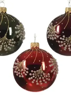 Glitter Branch Bauble