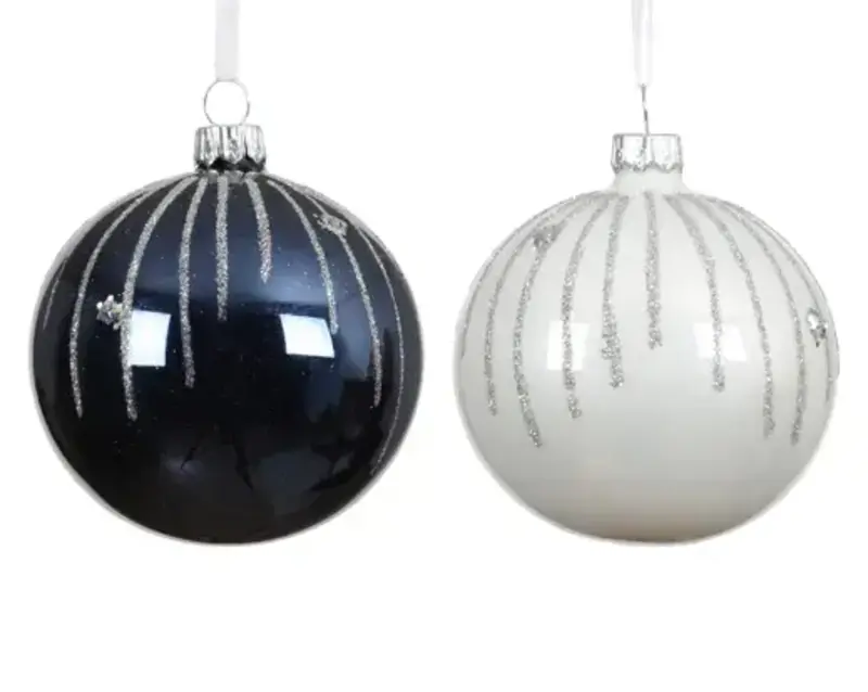 Glitter Drip Bauble