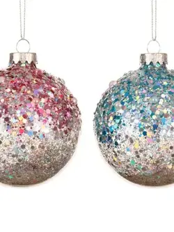 Glitter Sequin Bauble Assorted
