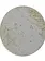 Gold Flakes Glass Plate Silver