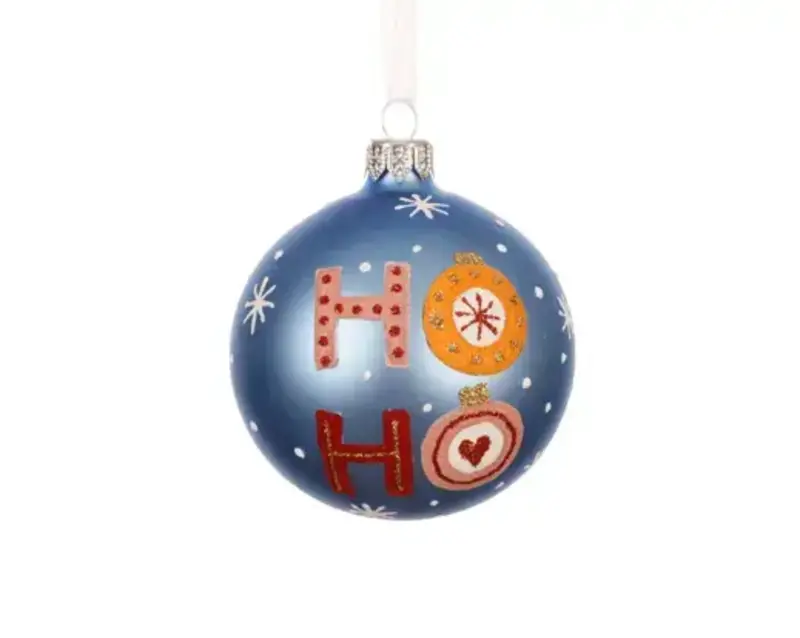 HO HO Bauble