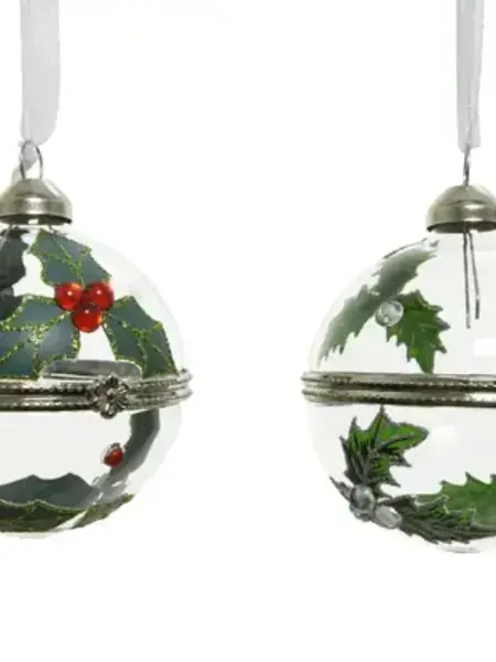 Holly Decor Bauble