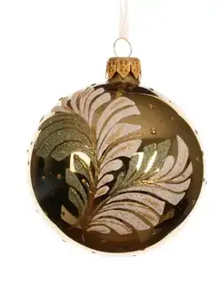 Leaf Bauble Rosemary Green