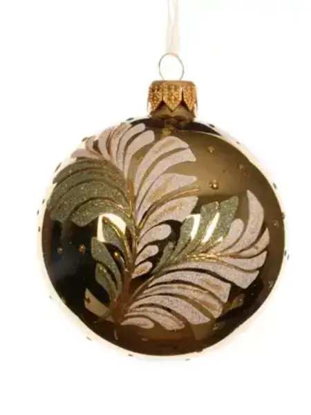 Leaf Bauble Rosemary Green