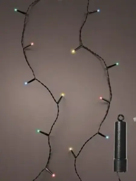 LED Duracharge Lights Black Multi 144"