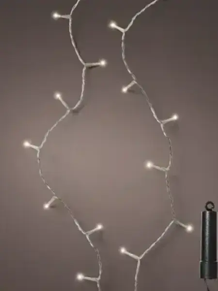 LED Duracharge Lights Silver Warm White 144"