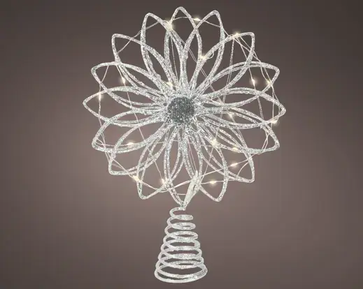 LED Starburst Tree Topper