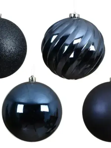 Night Blue Bauble Assorted