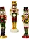 Glass Nutcracker 10"