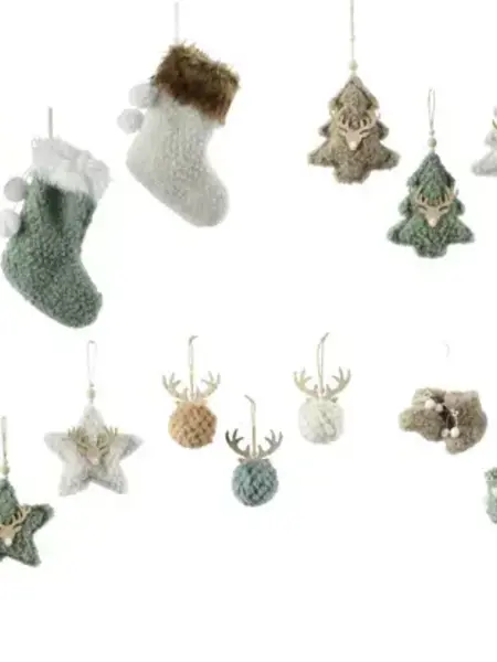 Plush Holiday Ornament