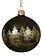 Tree Scene Bauble Pine Green