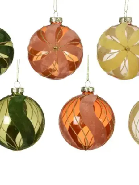 Velvet Wrapped Bauble