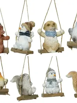 Winter Friend on Swing Assorted