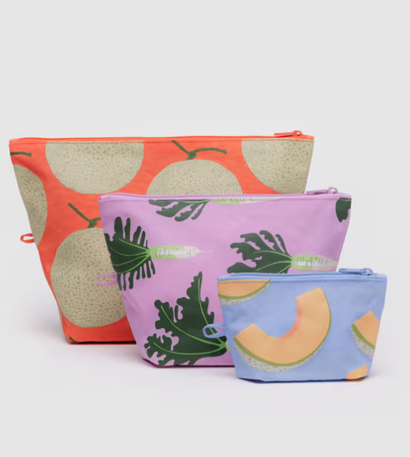 BAGGU Go Pouch Set