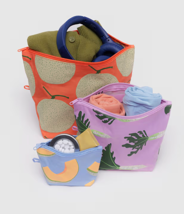 BAGGU Go Pouch Set