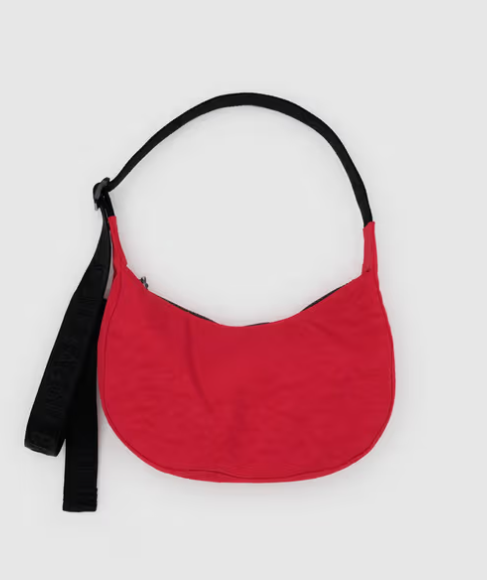 BAGGU Small Nylon Crescent Bag