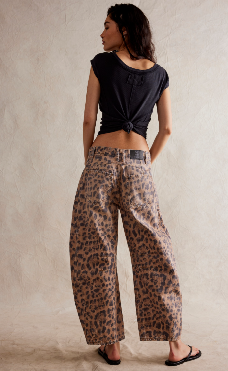 Free People Good Luck Printed Barrel