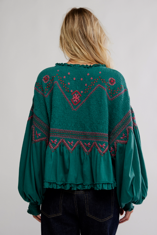 Free People Holly Knit Top