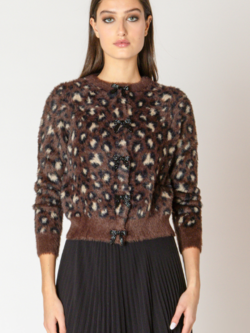 Dex Soft Touch Patterned Cardigan