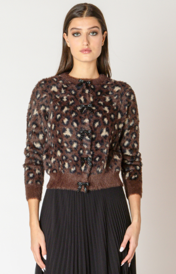 Dex Soft Touch Patterned Cardigan
