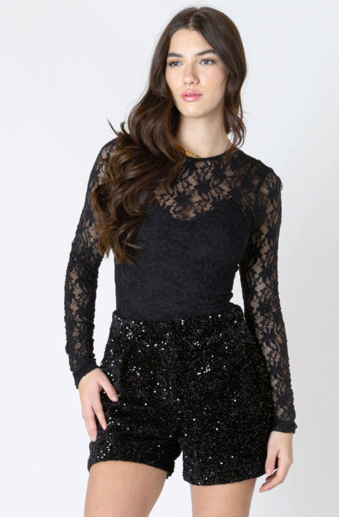 Dex Stretch Lace Top