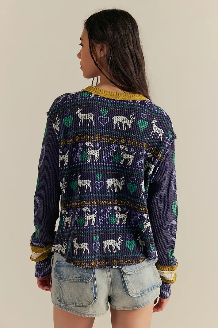 Free People Blissful Layering Tee